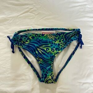 Animal Print Kids Bikini Bottom